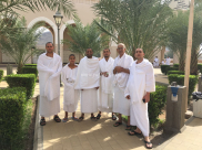   صور لمعتمري مدينة يافا اثناء تواجدهم في الديار الحجازية لأداء عمرة الشتاء 